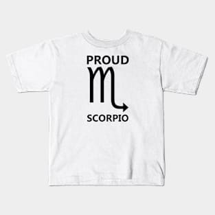 PROUD SCORPIO Kids T-Shirt